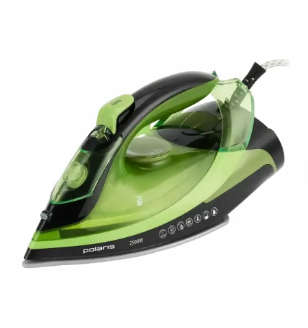 Fier de calcat Polaris PIR 2550AK, 2500W, Verde/Negru