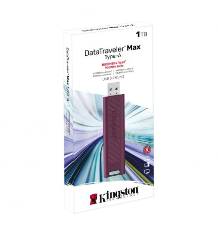 Флеш-накопитель USB Kingston DataTraveler Max / USB3.2 / 1.0TB / Red
