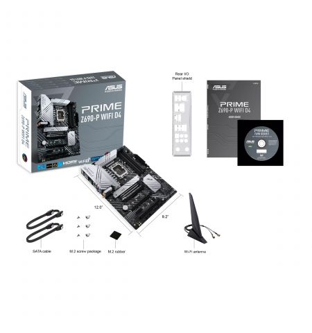 Материнская плата ASUS PRIME Z690-P WIFI D4 / 1700 / Z690 / DDR4 / ATX
