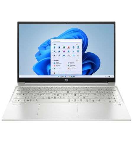 Ноутбук 15.6" HP Pavilion 15 / AMD Ryzen 5 7530U / 16GB / 512GB SSD / Natural Silver