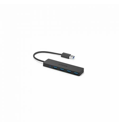 USB Hub Anker Ultra Slim / 4-Port USB 3.0 /  black