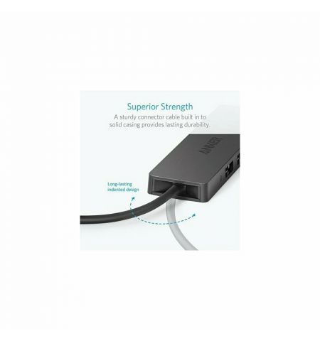 USB Hub Anker Ultra Slim / 4-Port USB 3.0 /  black