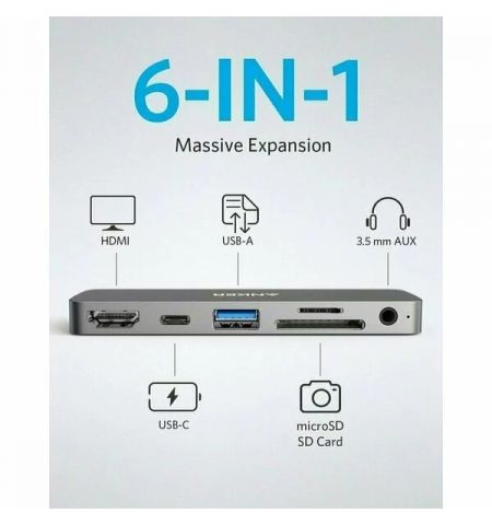 Media Hub Anker PowerExpand Direct for iPad Pro /  6-in-1 /  black