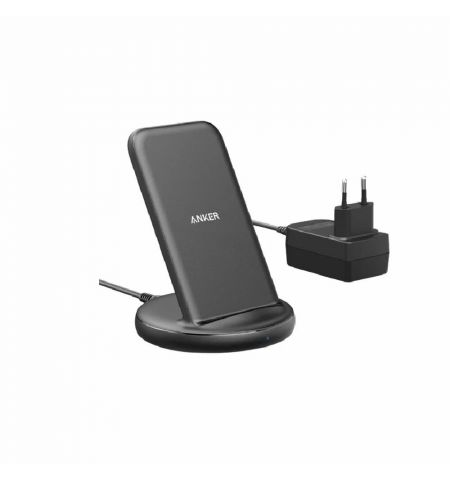 Беспроводное зарядное устройство Anker PowerWave II Stand / 15W / Multiprotect Safety System / Black