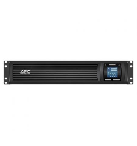 APC Smart-UPS C 1500VA/900W, Line Interactive, Rackmount 2U, 230V, 4x IEC C13 outlets, USB and Serial communication, AVR, Graphic LCD