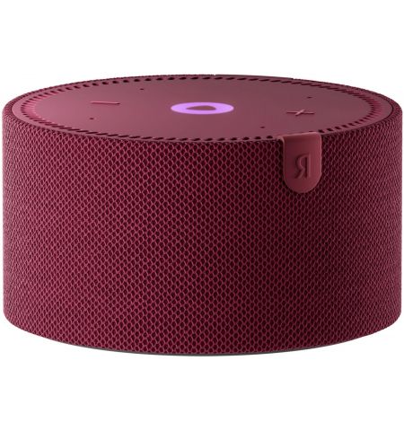 Умная колонка Yandex Station MINI (Clock) / with Alisa / 10W / Red
