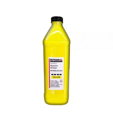 Compatible toner for Kyocera (M5526/M5521/MA2100) yellow, 500g bottle