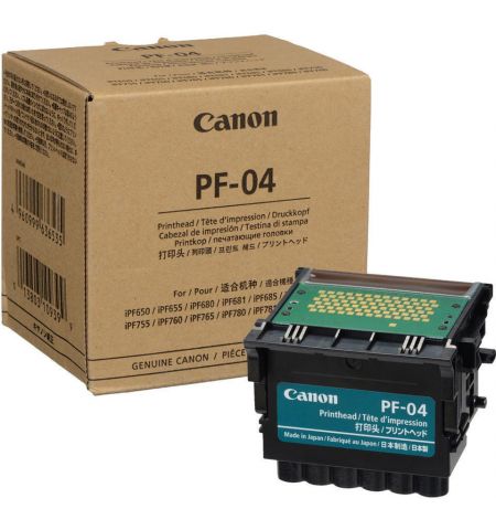 Print Head PF-04 (QY6-1601-030) for Plotters Canon iPF 650,655,670,750,755,760,770,785,830,840,850