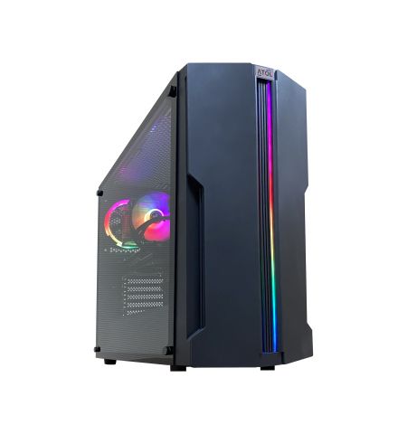 Компьютер PC1047MP - Gamer #8.2 / AMD Ryzen 3 4100  / 8GB / 512GB SSD / RX6400 / Black