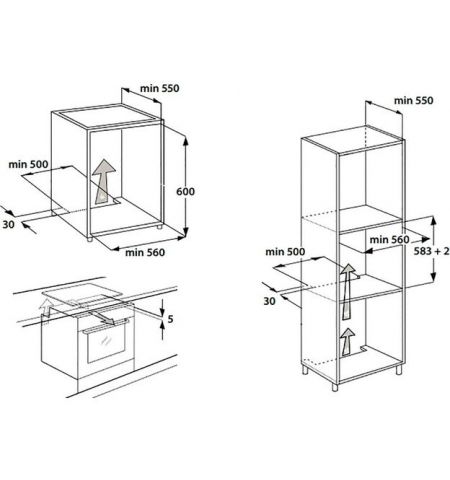 Духовой шкаф WHIRLPOOL AKZ9 6230 NB Духовой шкаф WHIRLPOOL AKZ9 6230 NB