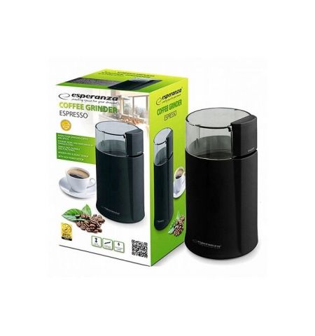 Кофемолка Esperanza Espresso EKC001K black