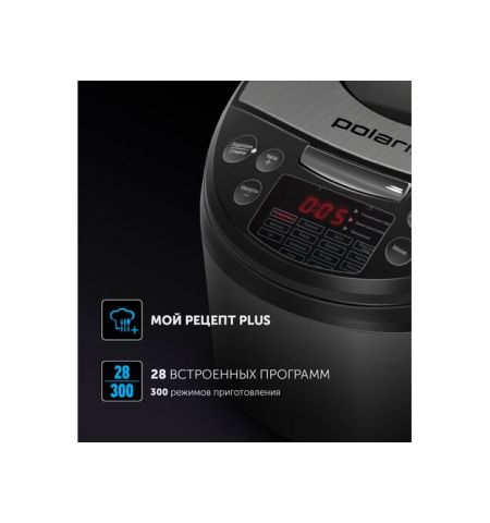 Мультиварка Polaris PMC 5016ADG 5l Black Мультиварка Polaris PMC 5016ADG 5l Black