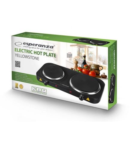 Плита Esperanza Yellowstone EKH007K black (pe masa)