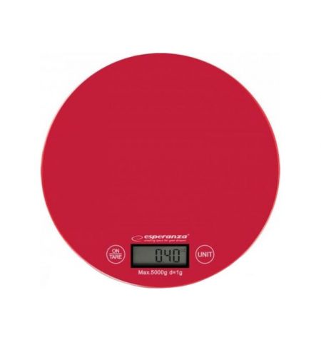 Весы кухонные Esperanza Mango EKS003R red