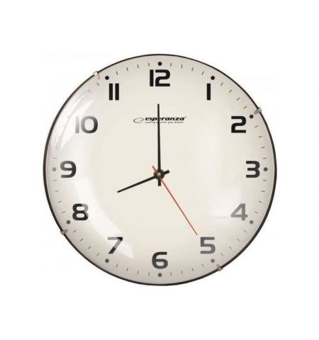 Часы настенные Esperanza San Francisco EHC018F white, 30 cm