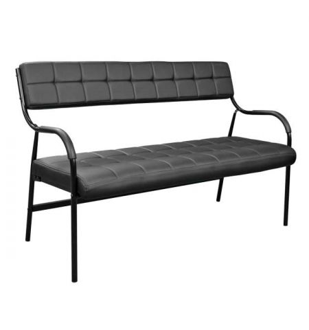 Bancheta N-13~(3 locuri 140x60cm) Black