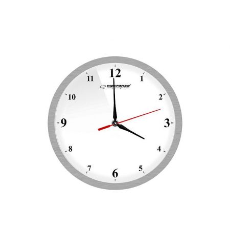 Часы настенные Esperanza Detroit EHC009W white, 30 cm