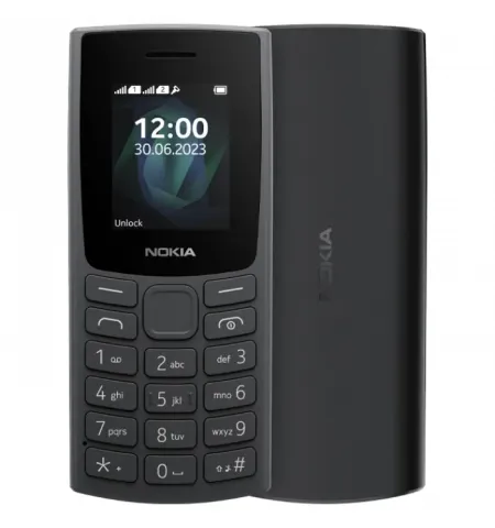 Мобильный телефон Nokia 105 4G (2023), Charcoal