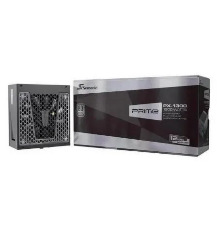 Блок питания для компьютеров Seasonic Prime 1300, 1300Вт, ATX, Полностью модульный