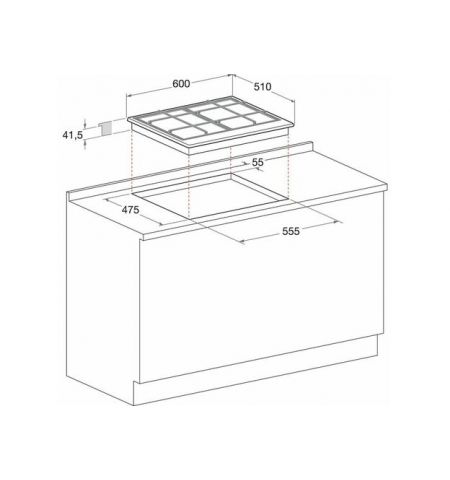 Варочная панель WHIRLPOOL PMW 64D2\/IXL Варочная панель WHIRLPOOL PMW 64D2\/IXL