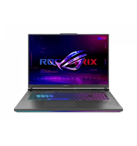 Laptop Gaming 18" ASUS ROG Strix G18 G814JI, Eclipse Gray, Intel Core i9-13980HX, 32GB/1024GB, Fara SO