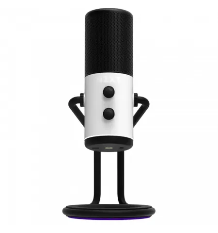 Microfon Gaming NZXT Capsule Mini, USB, Alb