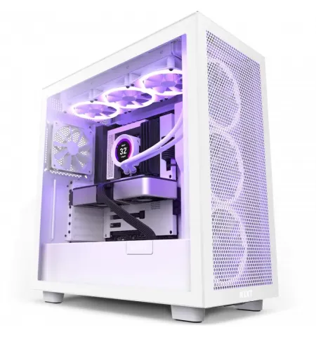 Carcasa PC NZXT H7 Flow, Midi-Tower, ATX, Alb