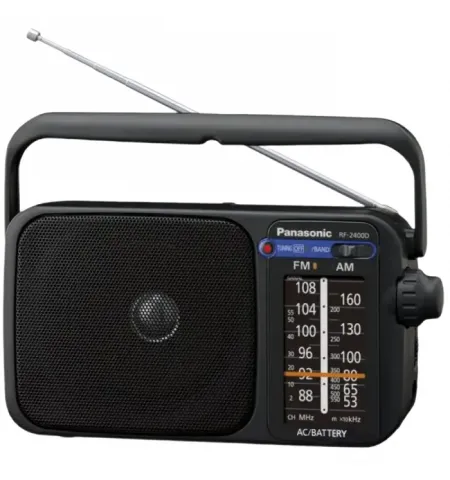 Портативное радио Panasonic RF-2400DEE, Чёрный