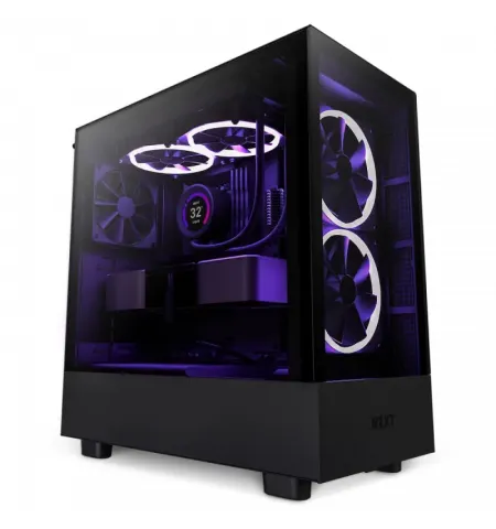 Carcasa PC NZXT H5 Elite, Midi-Tower, ATX, Negru