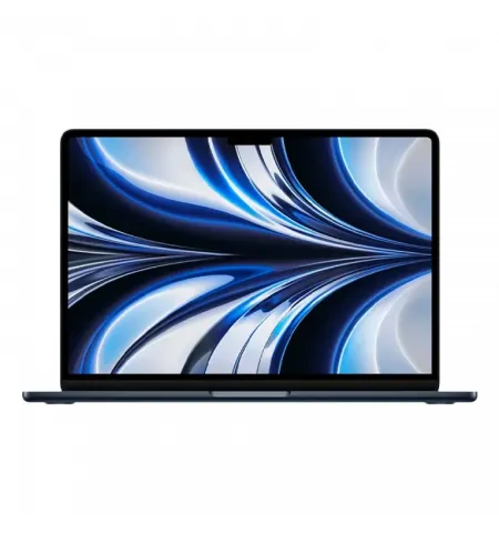 Laptop 13,6" Apple MacBook Air A2681, Midnight, M2 with 8-core CPU and 8-core GPU, 16GB/512GB, macOS Monterey