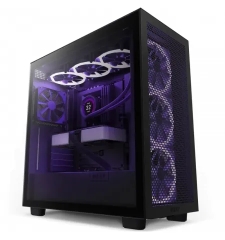 Carcasa PC NZXT H7 Flow, Midi-Tower, ATX, Negru