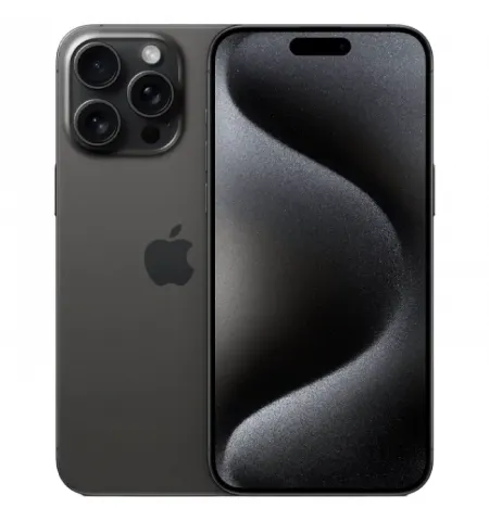 Smartphone Apple iPhone 15 Pro Max, 8GB/1TB, Black Titanium