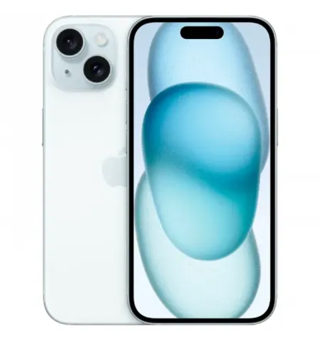 Smartphone Apple iPhone 15, 6GB/128GB, Albastru