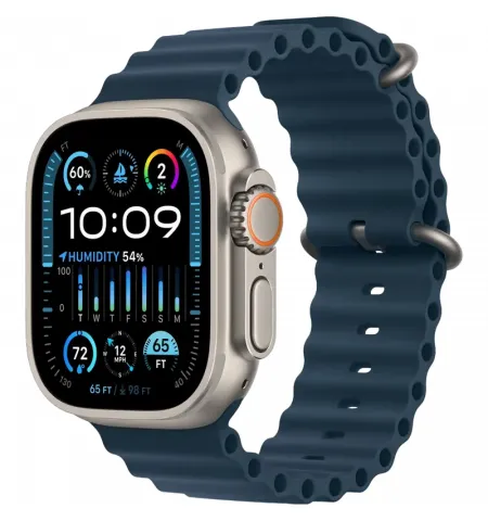 Умные часы Apple Watch Ultra 2, 49мм, Titanium | Blue Ocean
