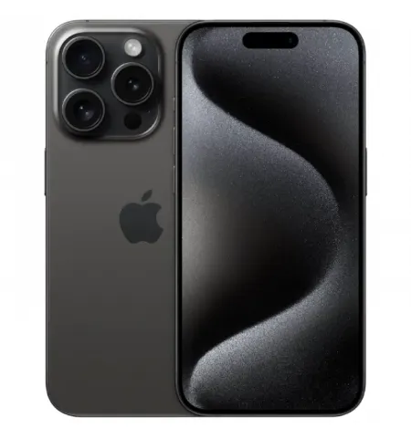Smartphone Apple iPhone 15 Pro, 8GB/512GB, Black Titanium