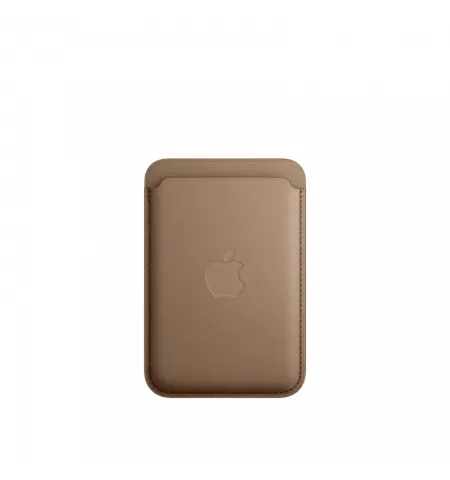 Husa Portmoneu Apple iPhone FineWoven Wallet with MagSafe, Taupe