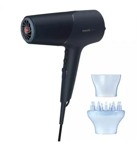 Uscator de par Philips BHD512/00, 2300 W, Negru