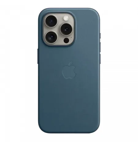 Чехол Apple iPhone 15 Pro FineWoven Case with MagSafe, Pacific Blue