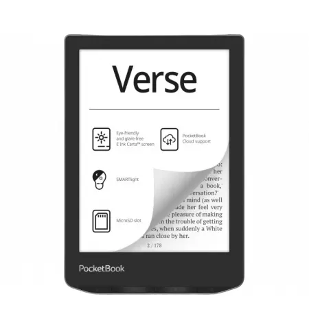 eBook Reader PocketBook Verse 629, Mist Grey