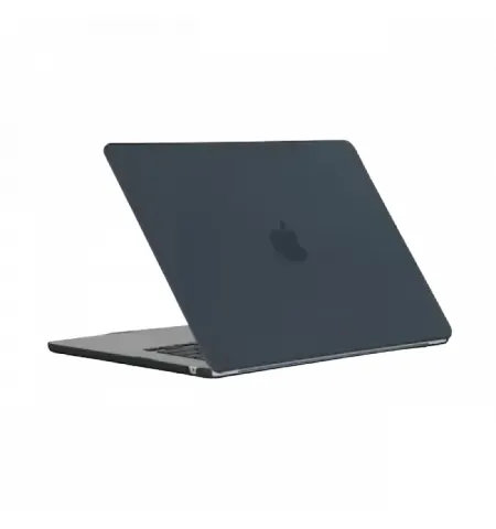 Husa pentru laptop Tech Protect Smartshell Macbook Air 15 (2023), 15", Policarbonat, plastic, Negru mat