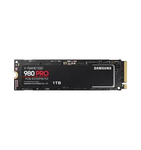 Накопитель SSD Samsung 980 PRO  MZ-V8P1T0, 1Тб, MZ-V8P1T0B/AM