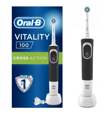 Электрическая зубная щетка Oral-B D100.413.1, Чёрный
