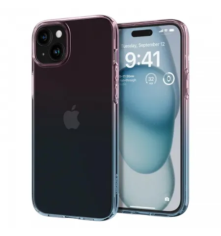 Husa Spigen iPhone 15 Liquid Crystal, Gradiation Pink