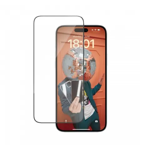 Sticla de protectie PanzerGlass iPhone 15 Plus UWF wA, Transparent