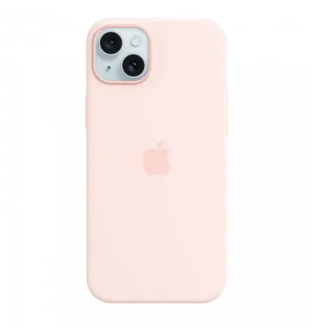 Чехол Apple iPhone 15 Plus Silicone Case with MagSafe, Светло-розовый