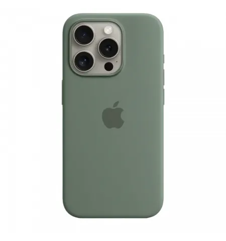 Чехол Apple iPhone 15 Pro Silicone Case with MagSafe, Кипарис