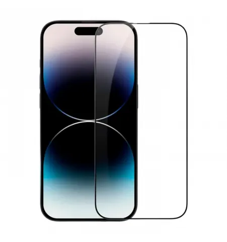 Защитное стекло Nillkin iPhone 15 Pro Max CP+ pro, Чёрный