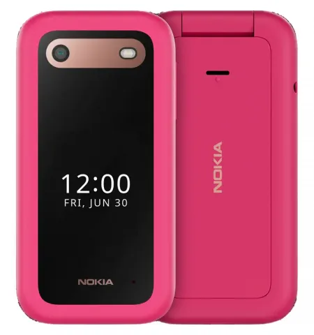 Telefon mobil Nokia 2660 Flip 4G, Roz