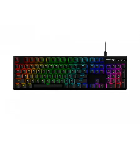 Tastatura HyperX Alloy Origins PBT, Cu fir, Negru