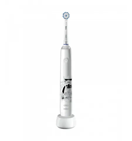 Электрическая зубная щетка Braun Junior 6+ StarWars PRO 3, Белый